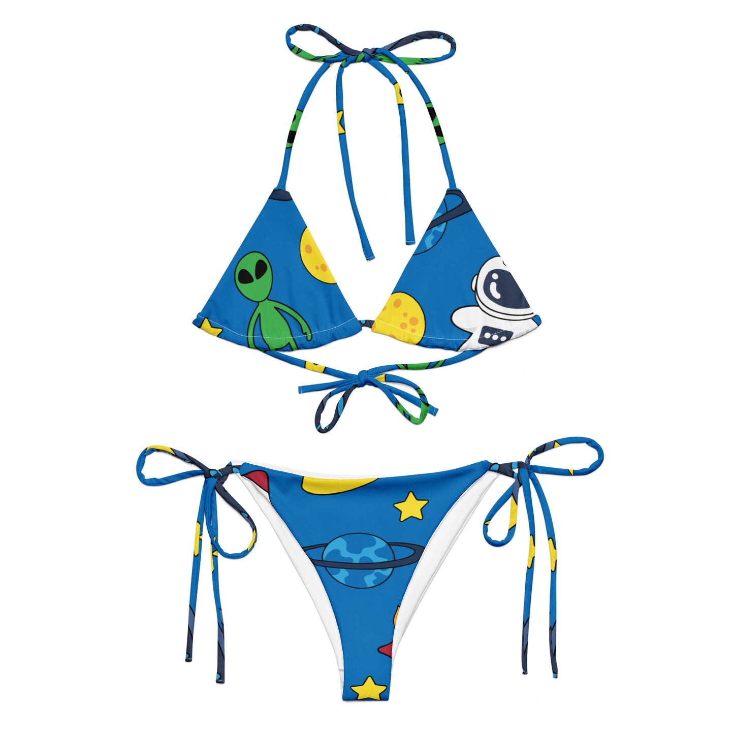 Blue Space Bikini